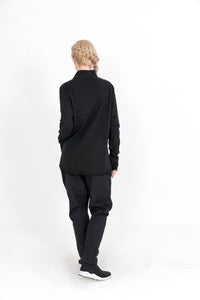 "ALL BLACK" Shirwal with Two Pockets 4007