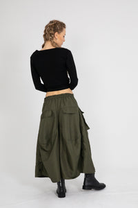 Two in One Skirt-Pants 4015